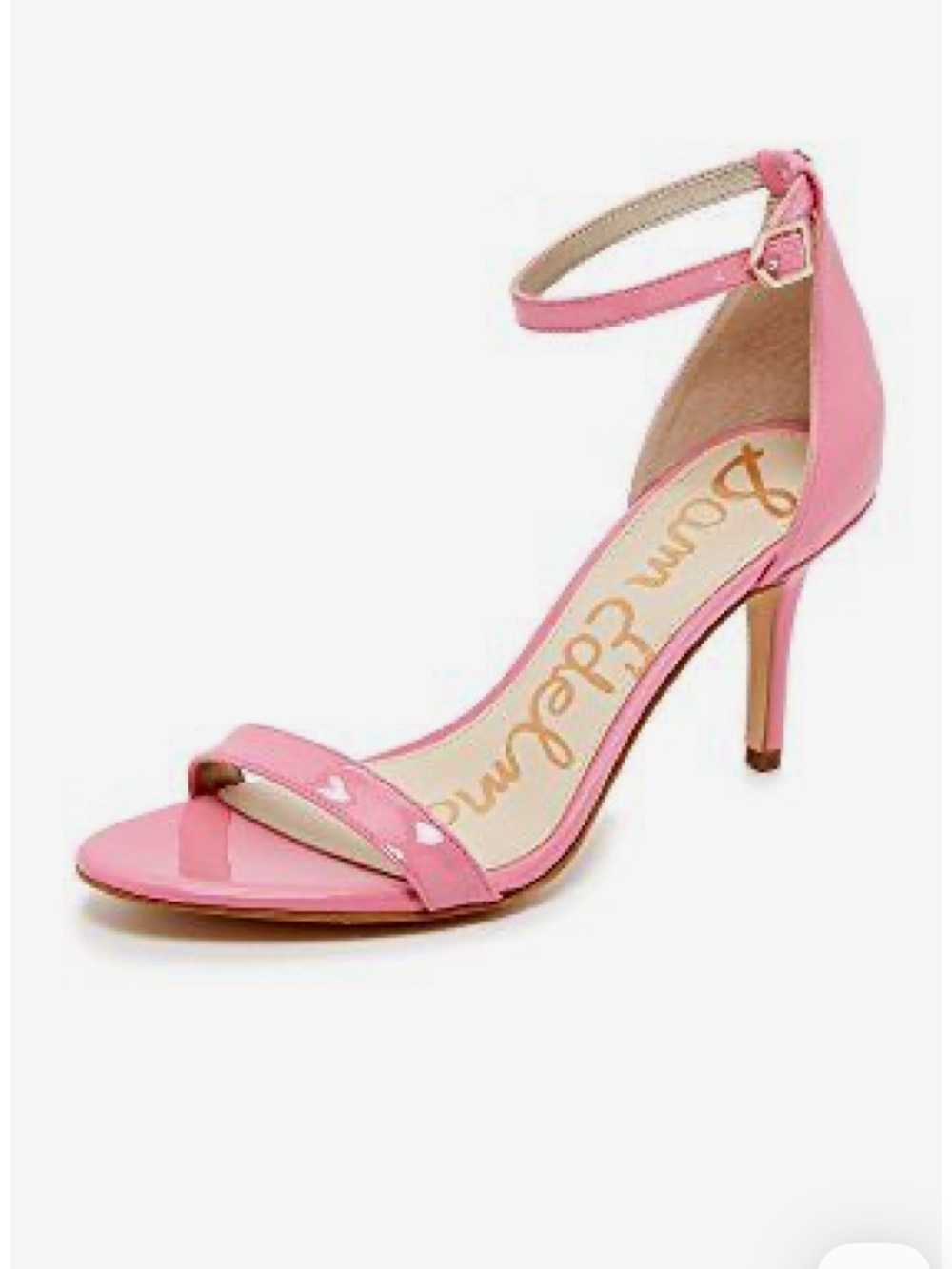 Sam Edelman Patti Ankle Strap Sandal - Bubblegum Pink, Size 10